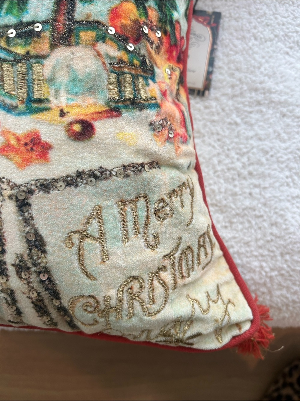 John Derian Christmas pillows - Picture 6 of 8